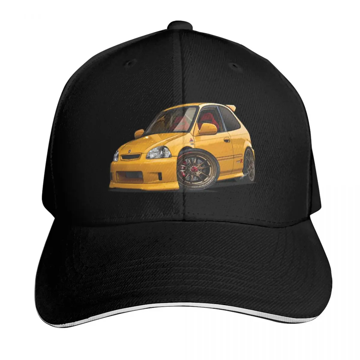 2000 Hóndá C V C ek9 Baseball Cap Snapback Flat Bill Strapback Dad Hat Six Panel Structured Crown