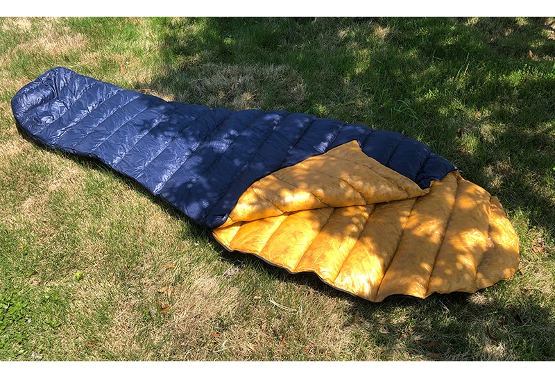 Kamperbox Ultraleichter Daunenschlafsack Camping Outdoor Camping Schlafsack Daunen UL250 – Detail 11