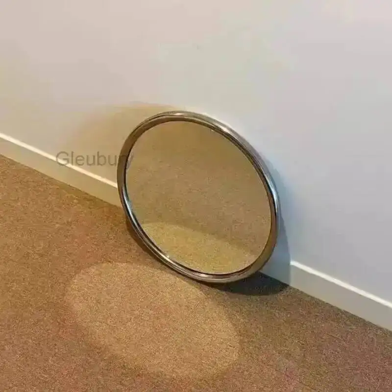 Espejo Circular Decorativo Moderno de Lujo para Maquillaje, Espejo Colgante para Baño, Espejo Decorativo para Sala de Estar
