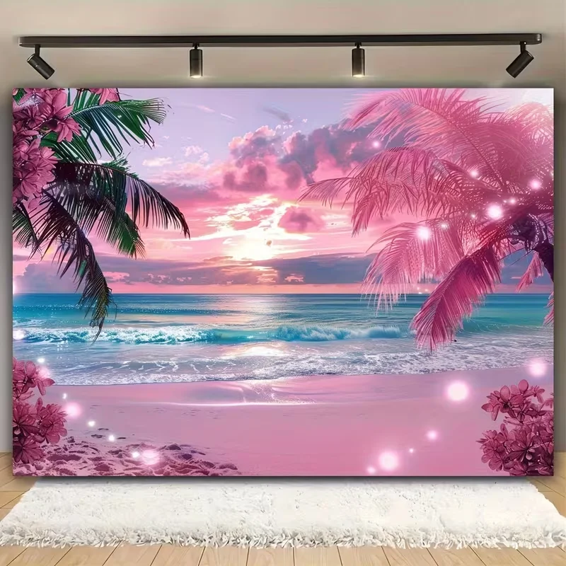 Aesthetic Tapestry - 1 adet dijital baskı goblen, pembe