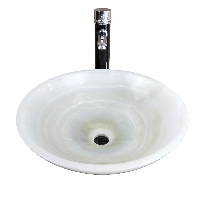 

Light sapphire suet white red dragon jade bathroom wash basin art table basin combination bathroom wash basin