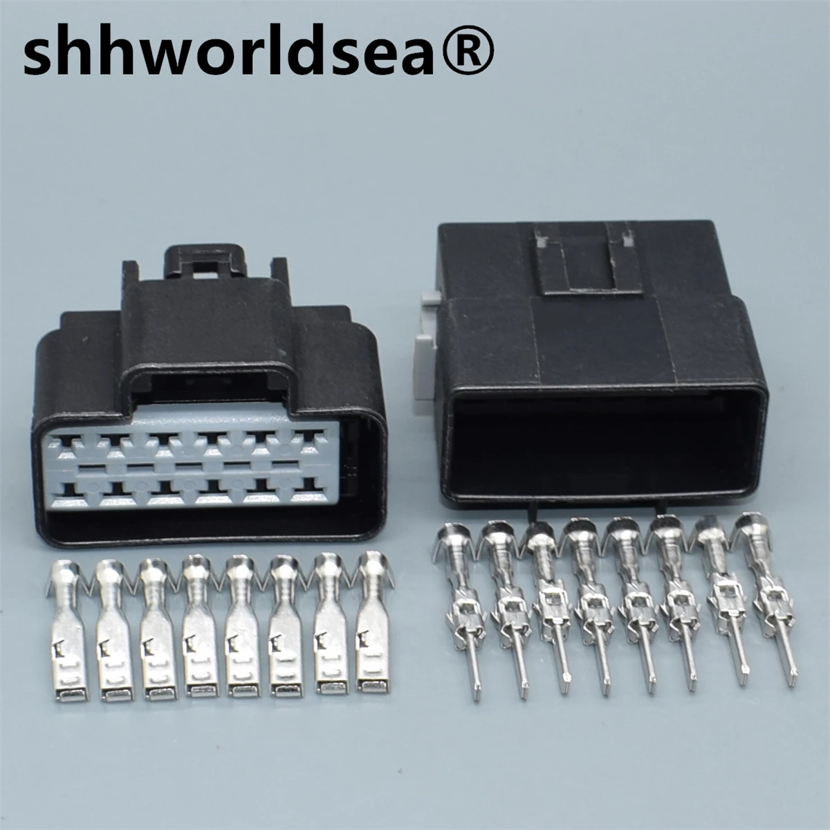 

shhworldsea 12 Pin female male 2.8mm car Seat Heating Plug Connector 13523064 Terminal for Ford Raptor F-150 F-550 F650V8