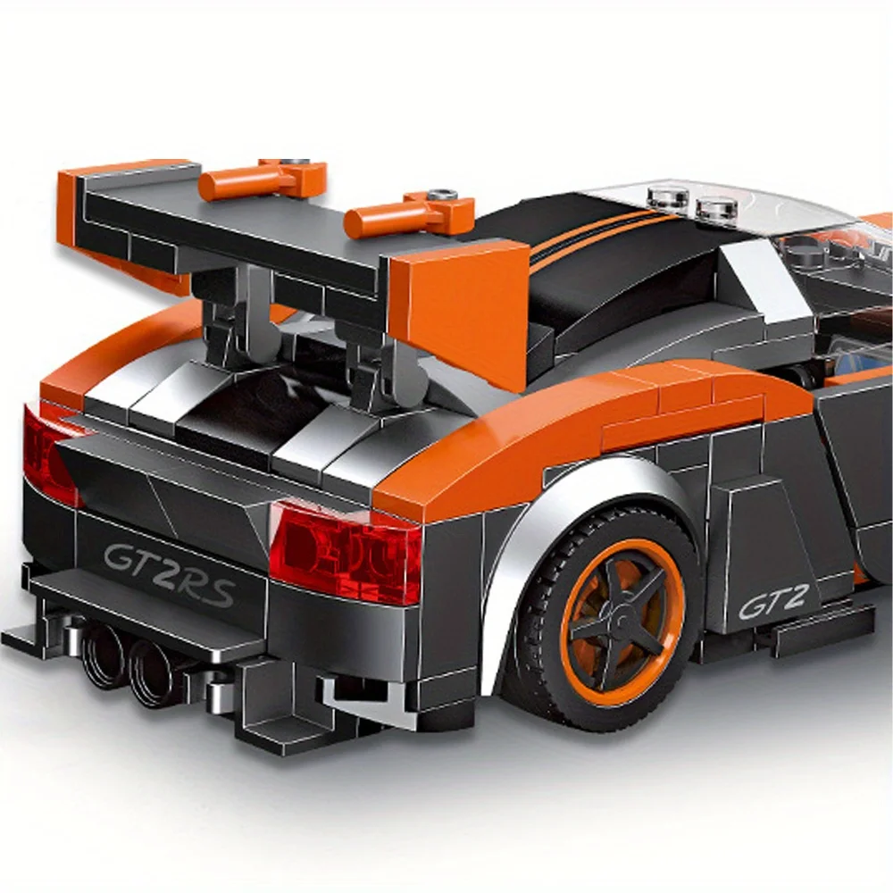 creative expert Technic Sports cars rcing car moc Building Block model toy gifts Christmas 272pcs