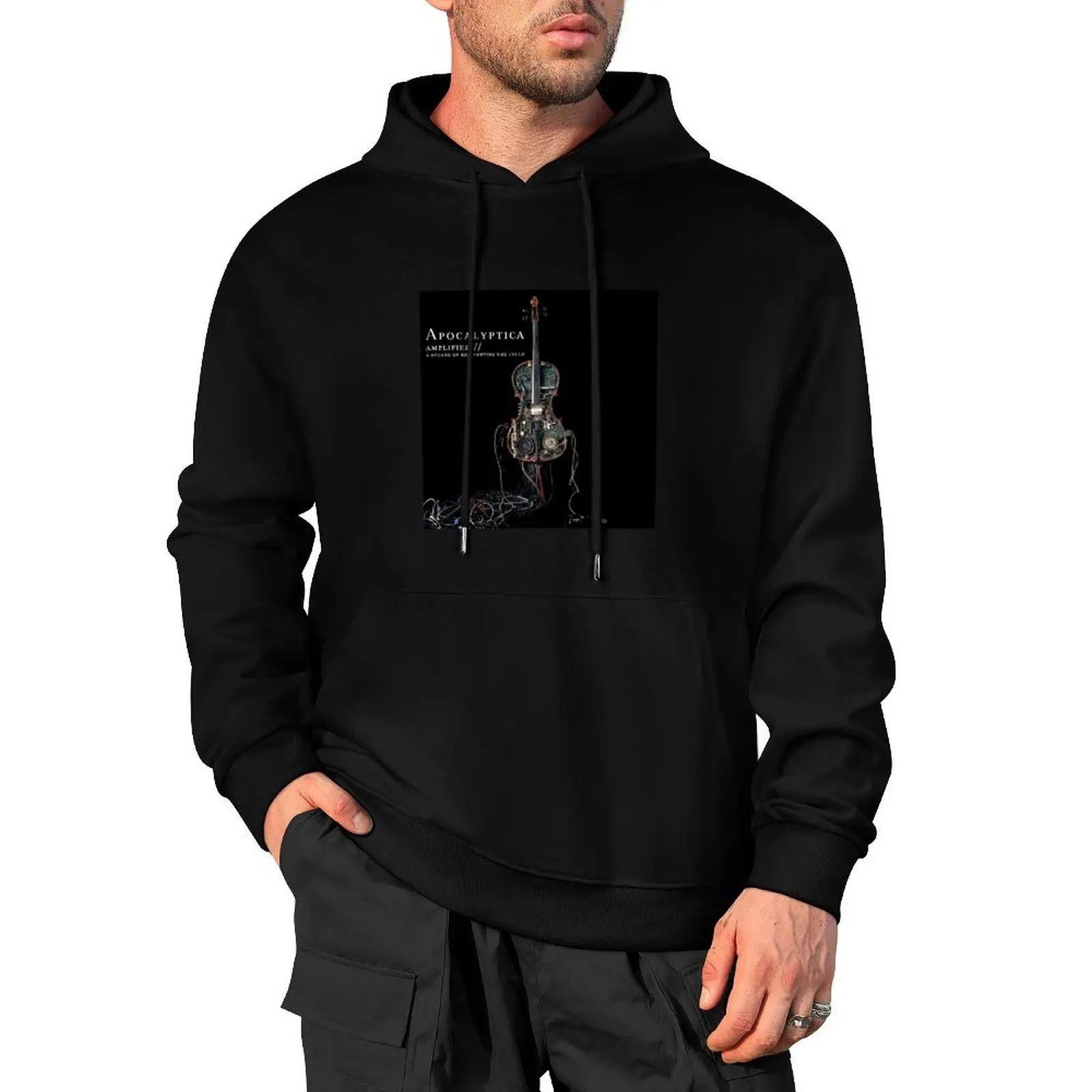 Apocalyptica amplified a decade of reinventing the cello Pullover Hoodie men's sweat-shirt autumn new products oversized hoodie