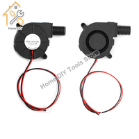 50mm 5015 Radial Turbo Blower DC 12V 3D Printer Accessories Fan 50MM Brushless DC Cooling Fan Cooling Turbine Blower Fan