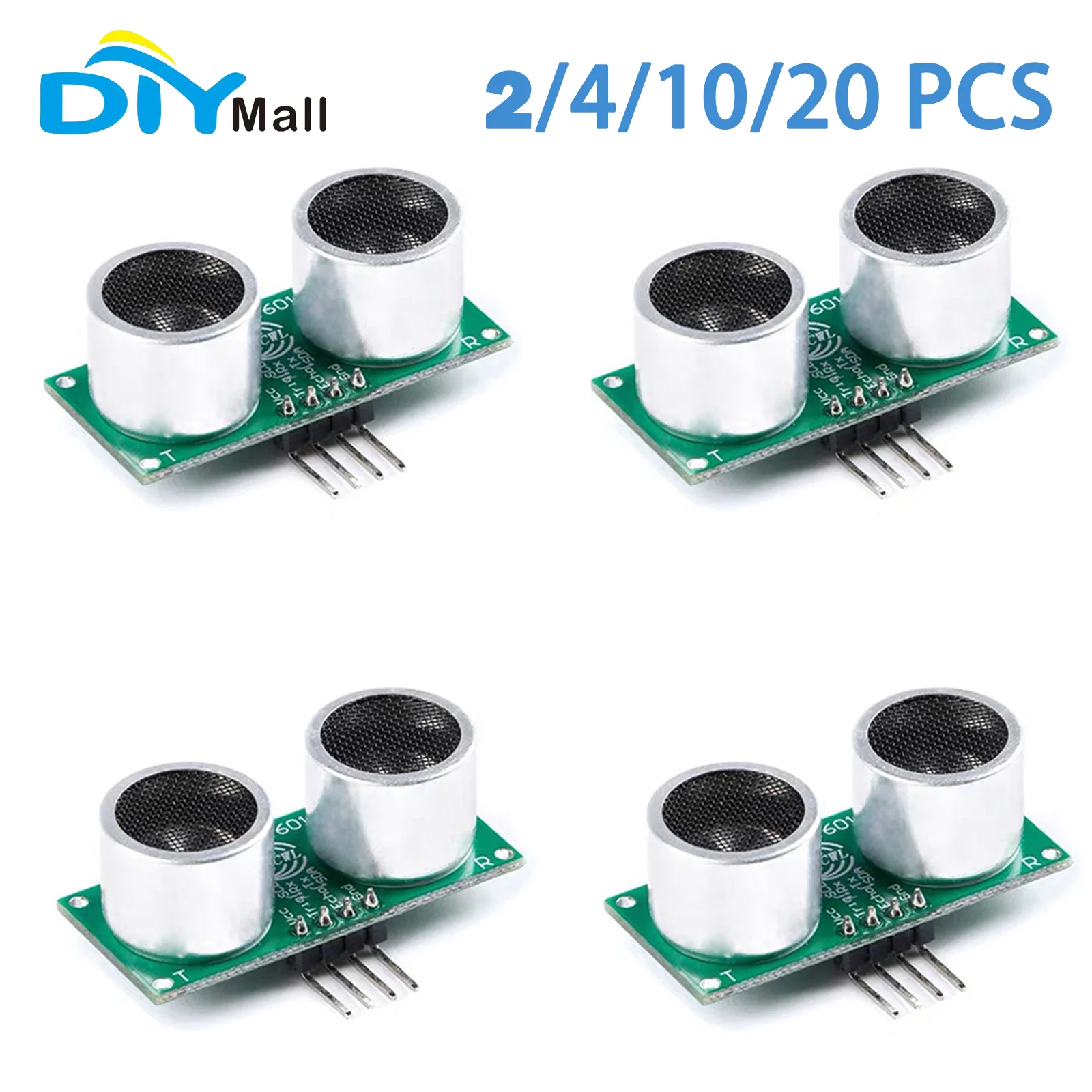 

RCWL-1601 Ultrasonic ranging sensor module distance with I2C interface compatible with HC-SR04 2-4.5M 3-5V 2/4/10/20PCS