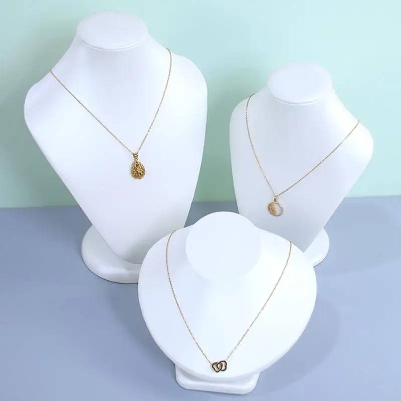 

Fashion Neck Model Holder Jewelry Exhibition Stand Necklace Display Holder