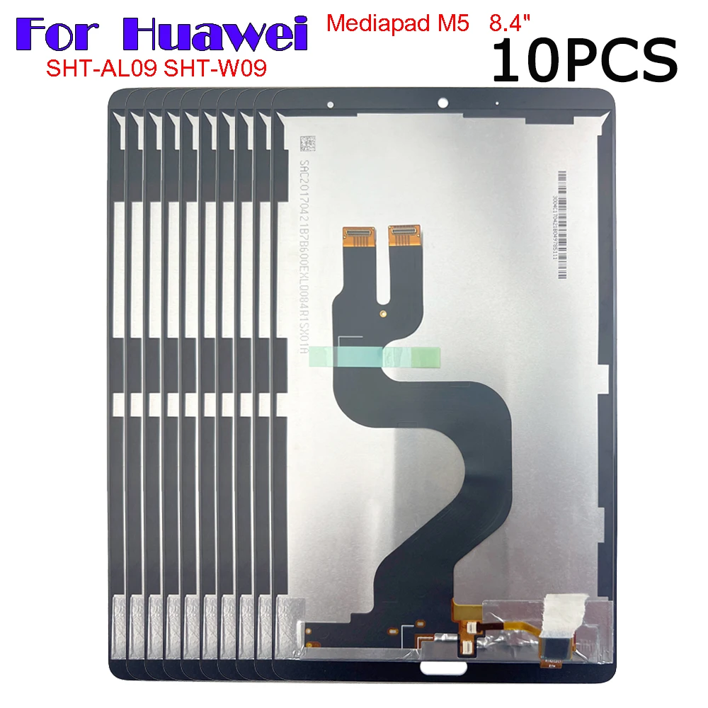 

10PCS NEW For Huawei MediaPad M5 8.4" SHT-AL09 SHT-W09 LCD Display Touch Screen Digitizer Glass Assembly Repair Parts