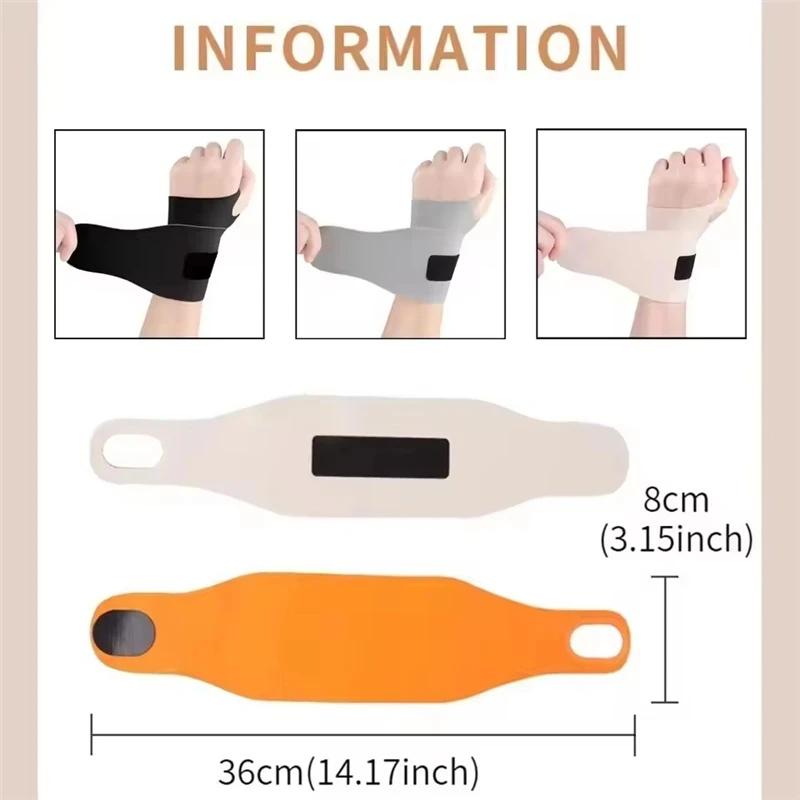 1PC Adjustable Elastic Wrist Guard, Breathable Compression Wrist Support Anti-Sprain Wristband for Tendon Relief