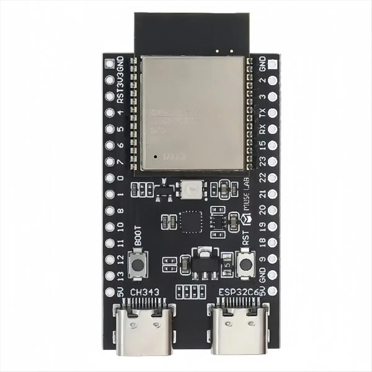 ESP32-C6 ESP32 WiFi + بلوتوث إنترنت الأشياء المزدوج Type-C مجلس التنمية ESP 32 الأساسية مجلس ESP32-C6-DevKit C N4R2