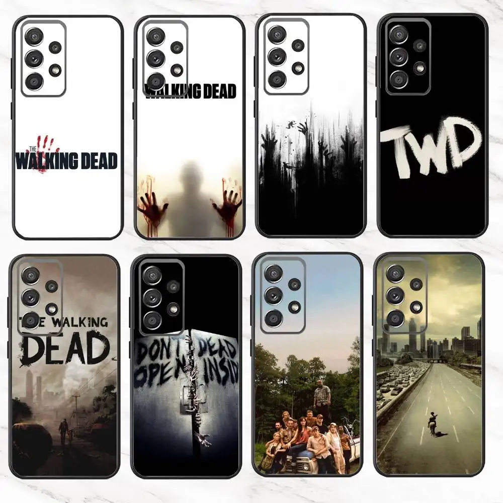 

T-TWD The W-Walking Dead Phone Case For Samsung S25,S24,S21,S22,S23,S30,Ultra,S20,Plus,Fe,Note,10,9,5G Black Cover