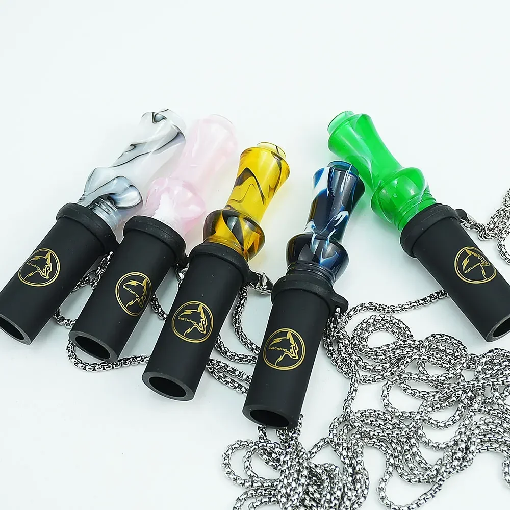 wolfcoolvape Resin Hookah Mouthpieces Water For Sheesha Chicha Narguile Shisha Silicone Hang Rope Strap Resin Hookah Mouthpiece
