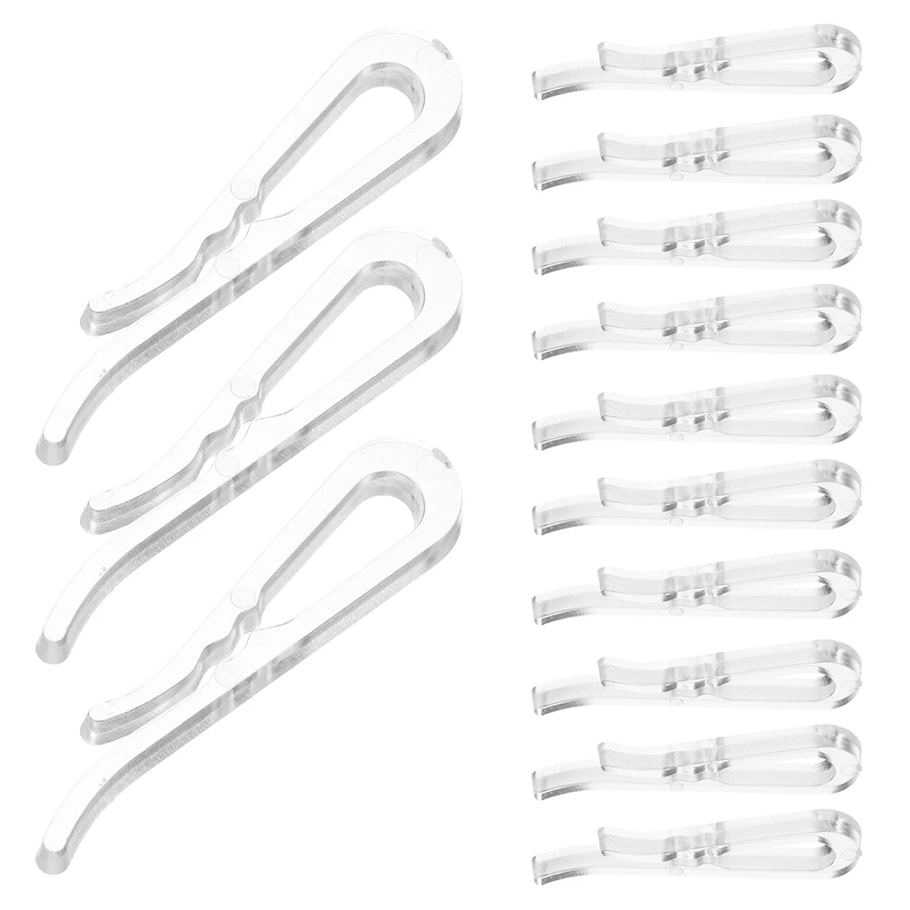 

200 pcs Shirt Non Slip Clothespins Durable Plastic Hanger Packing Clips Clothing Multi Purpose Plastic Clips For Hangers Storage