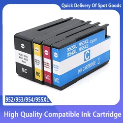 Cartouche d'encre 952XL 953XL 954XL 955XL, compatible avec HP OffSTRjet Pro 7720 7730 7740 8210 8218 8710 8715 8718 8720 8730 8740