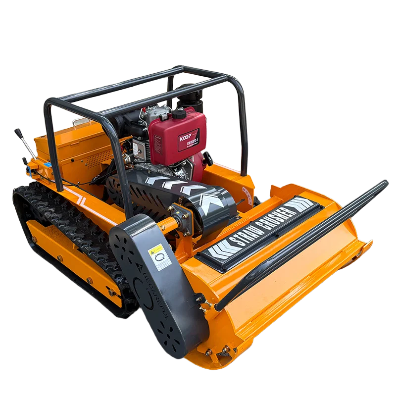 

Customized Chinese Factory Hot zero Turn Robot Electric 24V Battery Remote Control Crawler Lawn Mower
