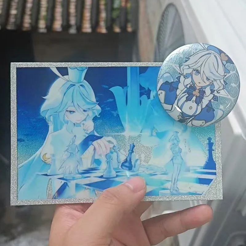 novo-kit-com-2-pecas-broche-e-cartao-exclusivos-furina-de-fontaine-focalors-hydro-archon-deus-da-justica-pin-de-cosplay-presente-de-aniversario