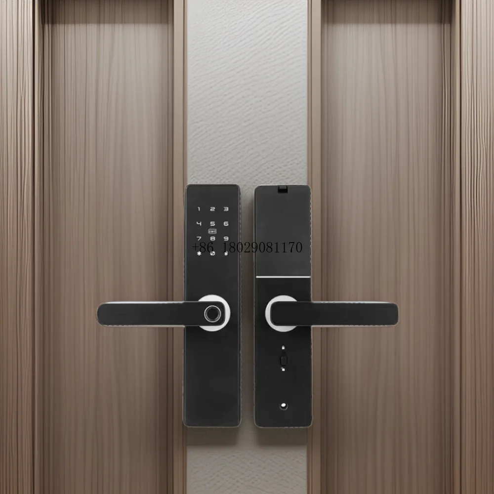 

System with Keyless Entry and Automation Features Smart Lock for Doors Advanced Security