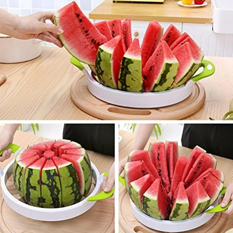 

Watermelon Cutter,Watermelon Cutter Slicer Tool,Watermelon Slicer Melon CutterFruits Cantaloupe Melon Cutting Slicing Tools