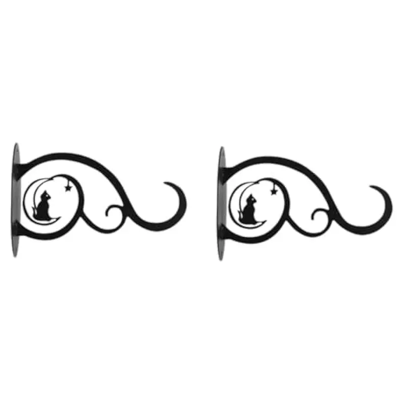 

AC76-Planter Holder Rustic Decor Metal Balusters Plant Wall Bracket Wall Mount Planter Fence