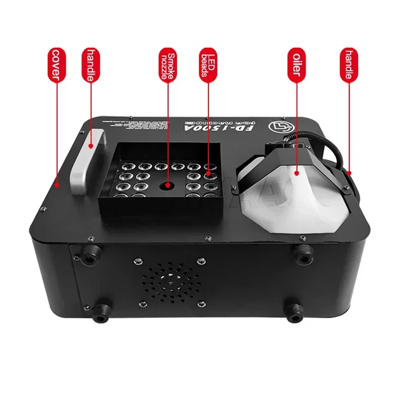 1500W LED Air Column Machine, Fast Delivery, DJ, Wedding Event, Wireless Cooling Lighting ,