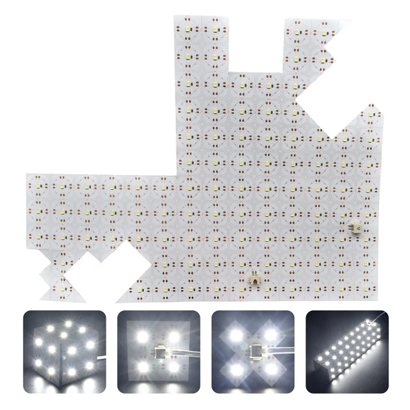 A64Z مرنة لوحة LED ورقة ضوء 490*245 مللي متر DC24V 242LED 28 واط للمطبخ كونترتوب الرخام الإعلان الخلفية