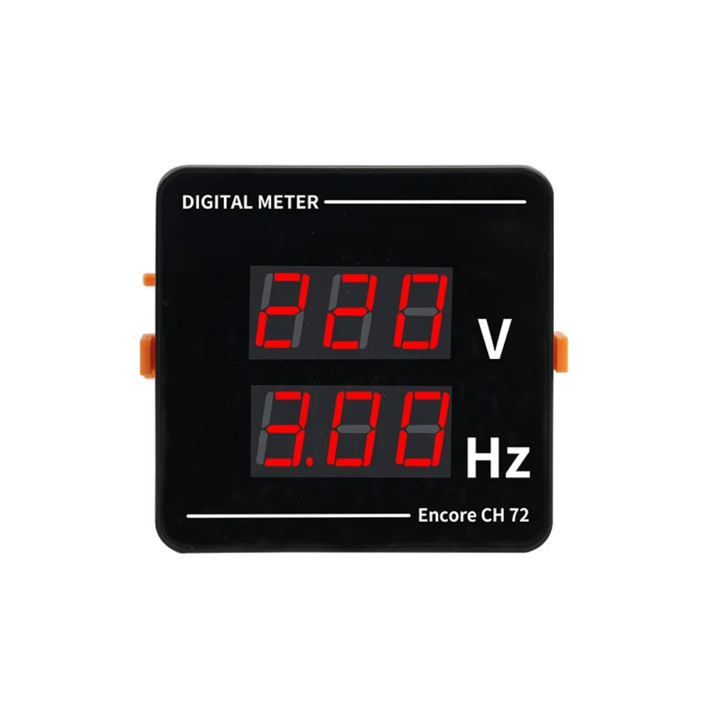 

Self-Sufficient Operation AC Ammeter Voltmeter Simultaneous AC Readings Dual Display Digital Voltage Current Meter