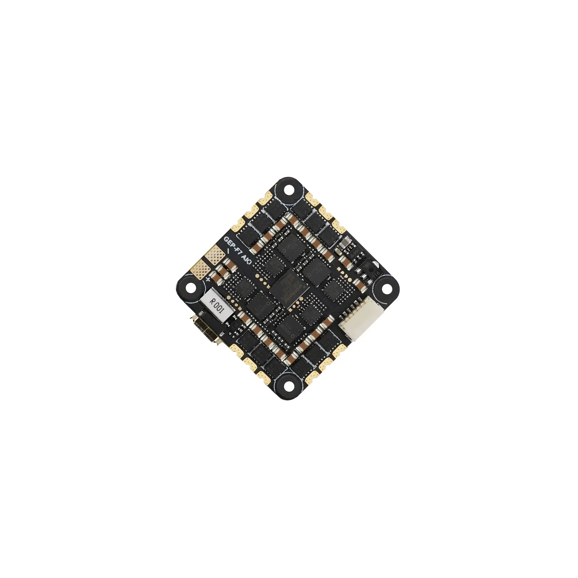 GEPRC GEP-F722-35A AIO F722 Flight Controller BLHELIS 35A 4in1 ESC 2-6S 25.5X25.5mm for FPV Freestyle Cinewhoop Drones