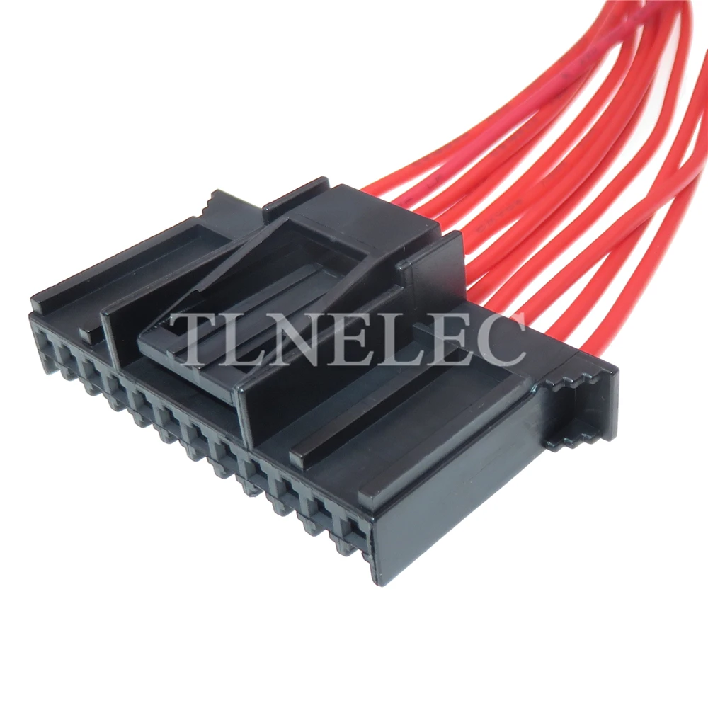 Conector eléctrico de coche de 12 pines con cables, enchufes de terminales de cableado automático 211PC122S0017
