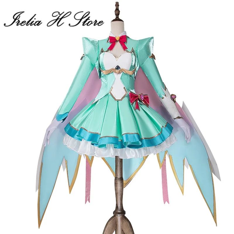 Costume de cosplay Irelia H Freja pour femmes, idéal pour Halloween, robe de jeu, Courage Heart Freja.