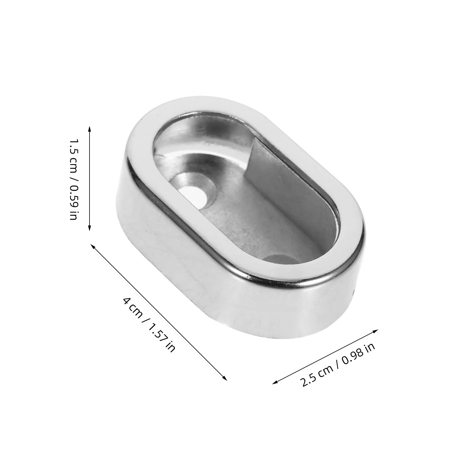 Soporte para ropa de postes, barra de ducha, pedestales de Metal, soportes para armario, enchufe resistente, 2 uds.