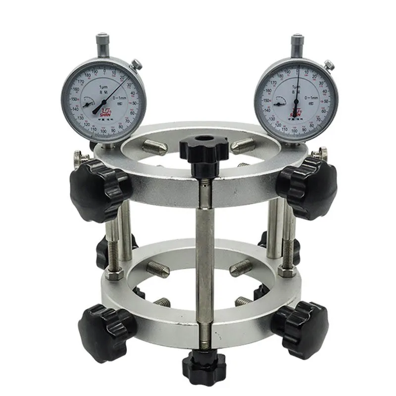 Verificador concreto do módulo elástico do comprpressometer-extensometer