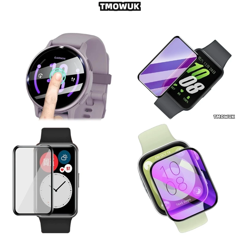 

Brightness Enhancing Film For Garmin Vivoactive 5 6 Samsung Fit 2 3 Huawei Watch D FIT2 Redmi Watch5 Lite - Vivid Display