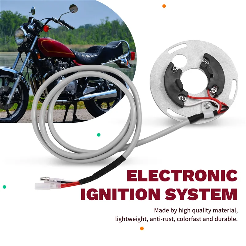 

Complete DS2-2 Electronic Ignition System For KAWASAKI KZ550, KZ650, KZ750 (4 Cylinder, 1972-1985)
