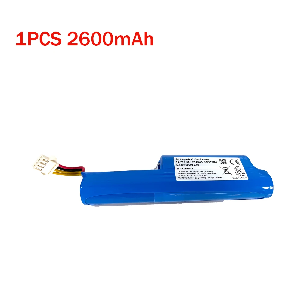 10.8V 2600mAh akumulator litowy wielokrotnego ładowania dla Reb-R150 Redmond RV-R150 odkurzacz RV-R151