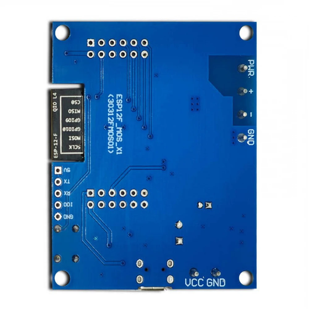 ESP12F WiFi Relay Board DC 5-80V 1 Way Relay Module Onboard ESP-12F Module 32Mbit SPI Flash Development Board