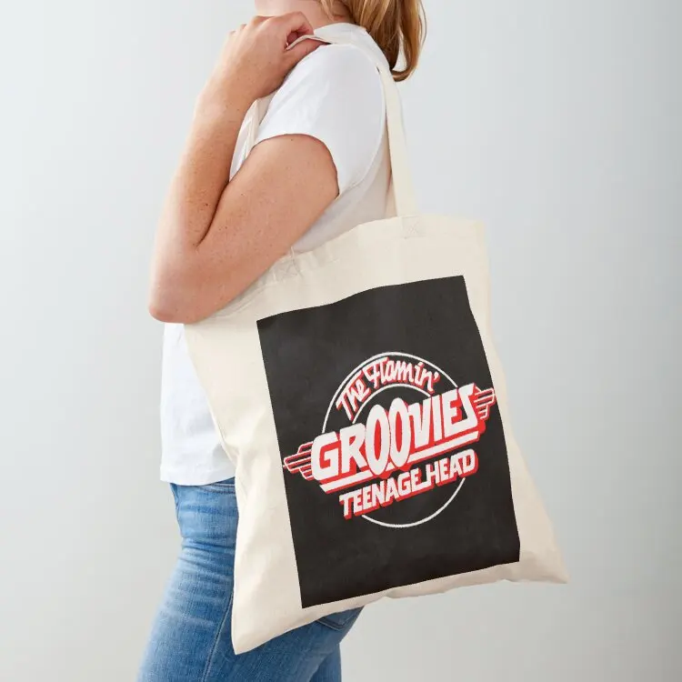 Flamin_ Groovies Teenage Head Classic Tote Bag Women's beach bags tote bags aesthetic Women's tote bag