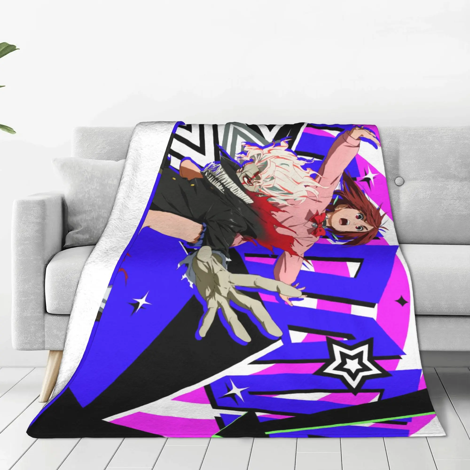 Dandadan Hot Manga (15) Super Soft Blanket  Girls Boys Plush Throw Blanket Comfortable Bedroom Flannel Bedspread Sofa Bed Cover