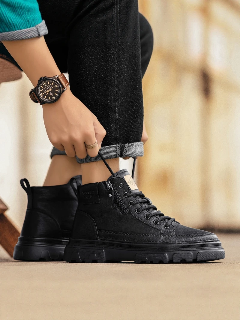 Męskie lekkie buty casual w st – Leather Work Youtube recenzja i cena