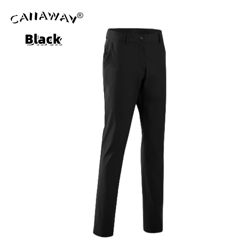 CAIIAWAV Golf Men's Summer Sports Pants Breathable Quick Dry Elastic Trouser Slim Fit Trousers Golf Tennis Sports Trousers