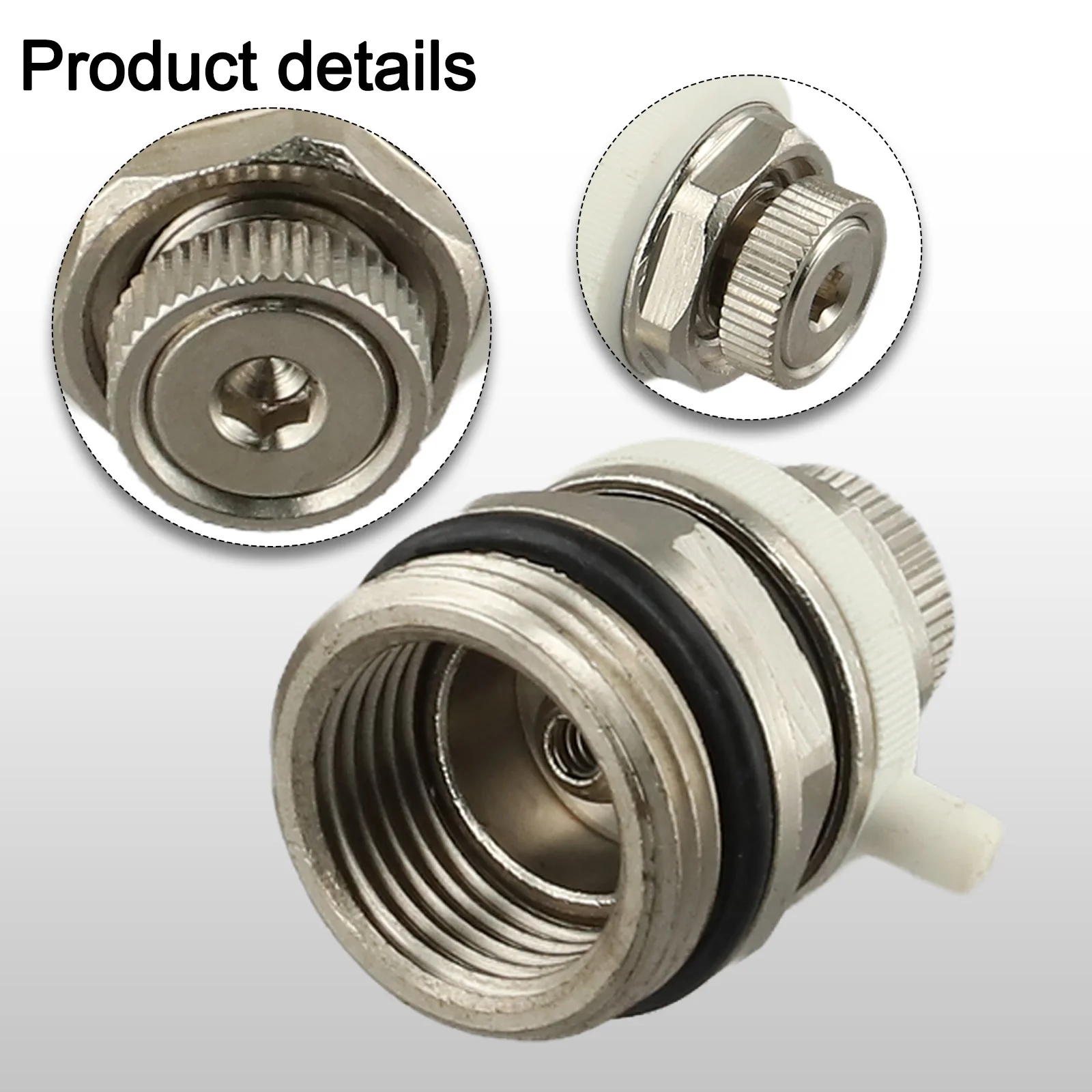 Brass Bleed Valve Automatic Bleed Valve Heating for System Maintenance 3 4 Inch Air Release Valve High Temperature Tolerance
