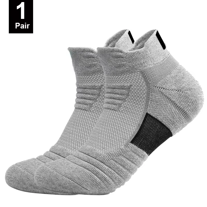1/3 Pairs Anti-slip Voetbalsokken Mannen Katoenen Sok Korte Lange Buis Voetbal Basketbal Sport Sokken Ademend geurverdrijvende Sok 39-45