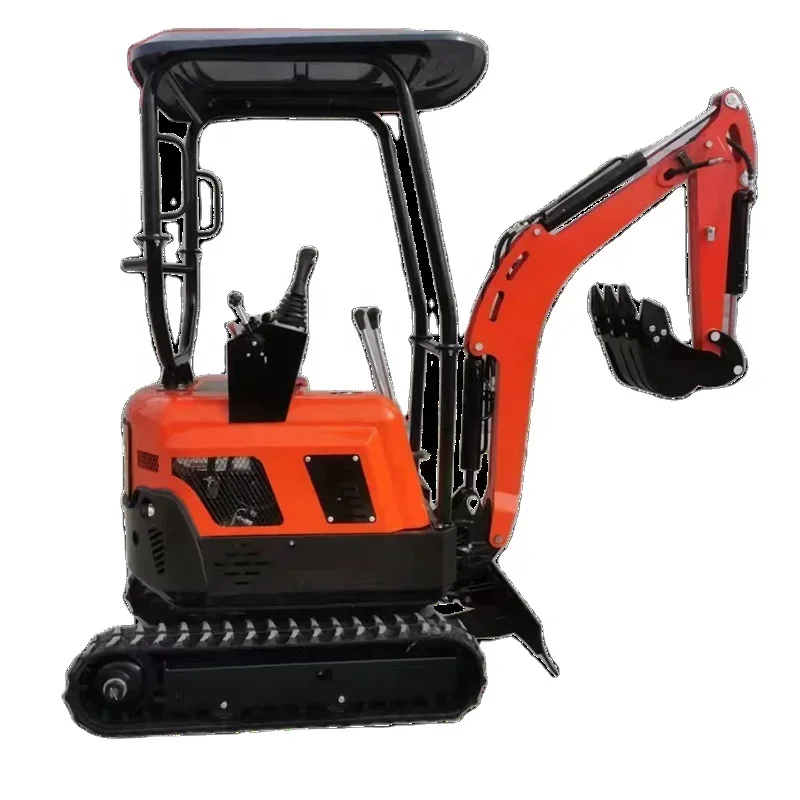 Hot Selling Small Excavator EPACE Tracked Mini Excavator 1 Ton 2 Tons 3.5 Tons Hydraulic Bagging Mini Excavator for Sale