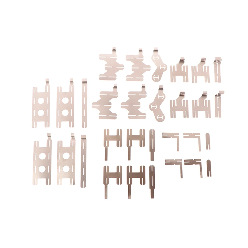 

Никелированные листы из стали для точечной сварки аккумуляторов Dayi, 1 комплект, никелевые пластинки для литиевых аккумуляторов, никелированный лист