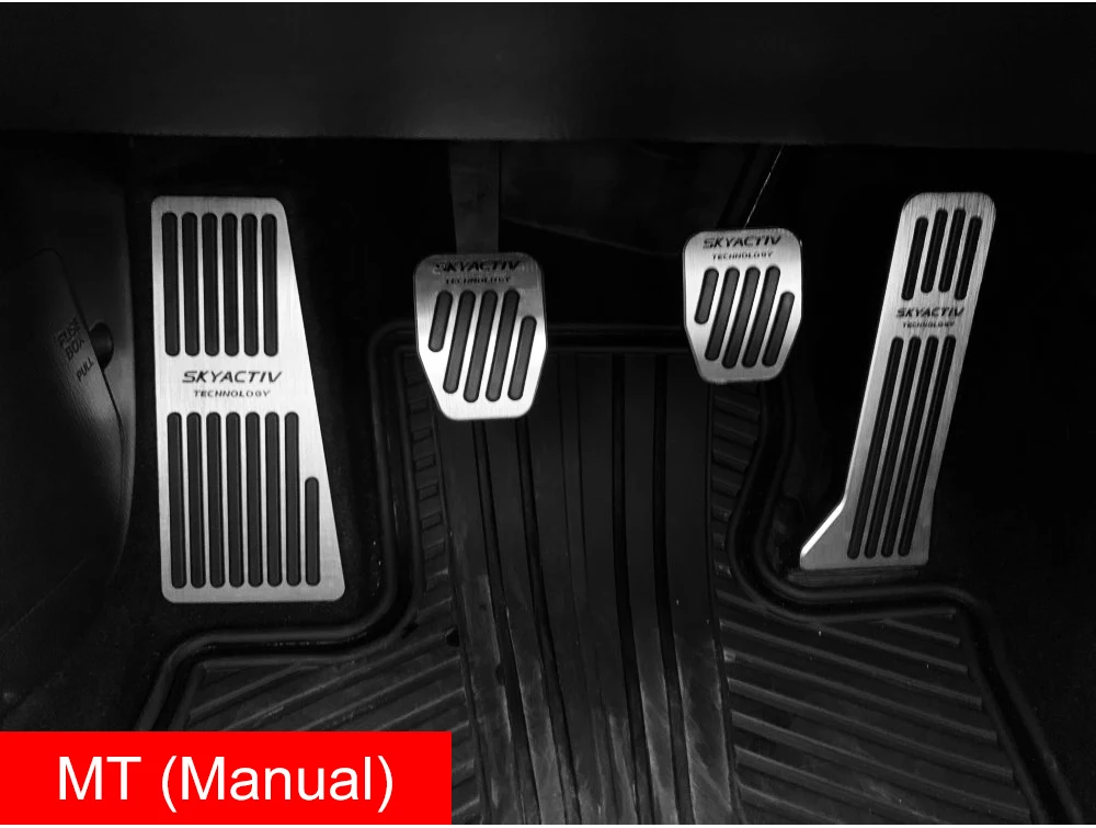 Für Mazda 2 3 6 BM GJ GL CX-5 KE KF CX3 CX7 CX8 CX9 Axela ATenza 2012-2022 2023 2024 Auto Gaspedal Fußstütze Pedal Pad Abdeckung – Detail 4