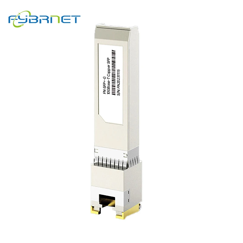 10G RJ45 Copper SFP+ Transceiver 30M/80M RJ45 Port 10GBase-T module Compatible with Mikrotik/Cisco for Ethernet Fiber Switch