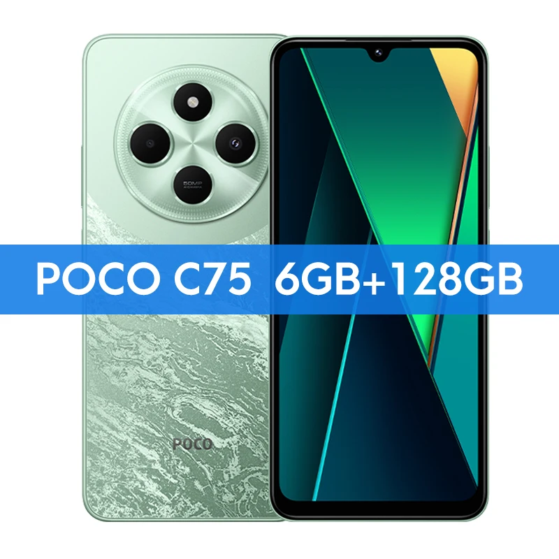 POCO C75 6.88 120Hz Smartphone 5160mAh NFC