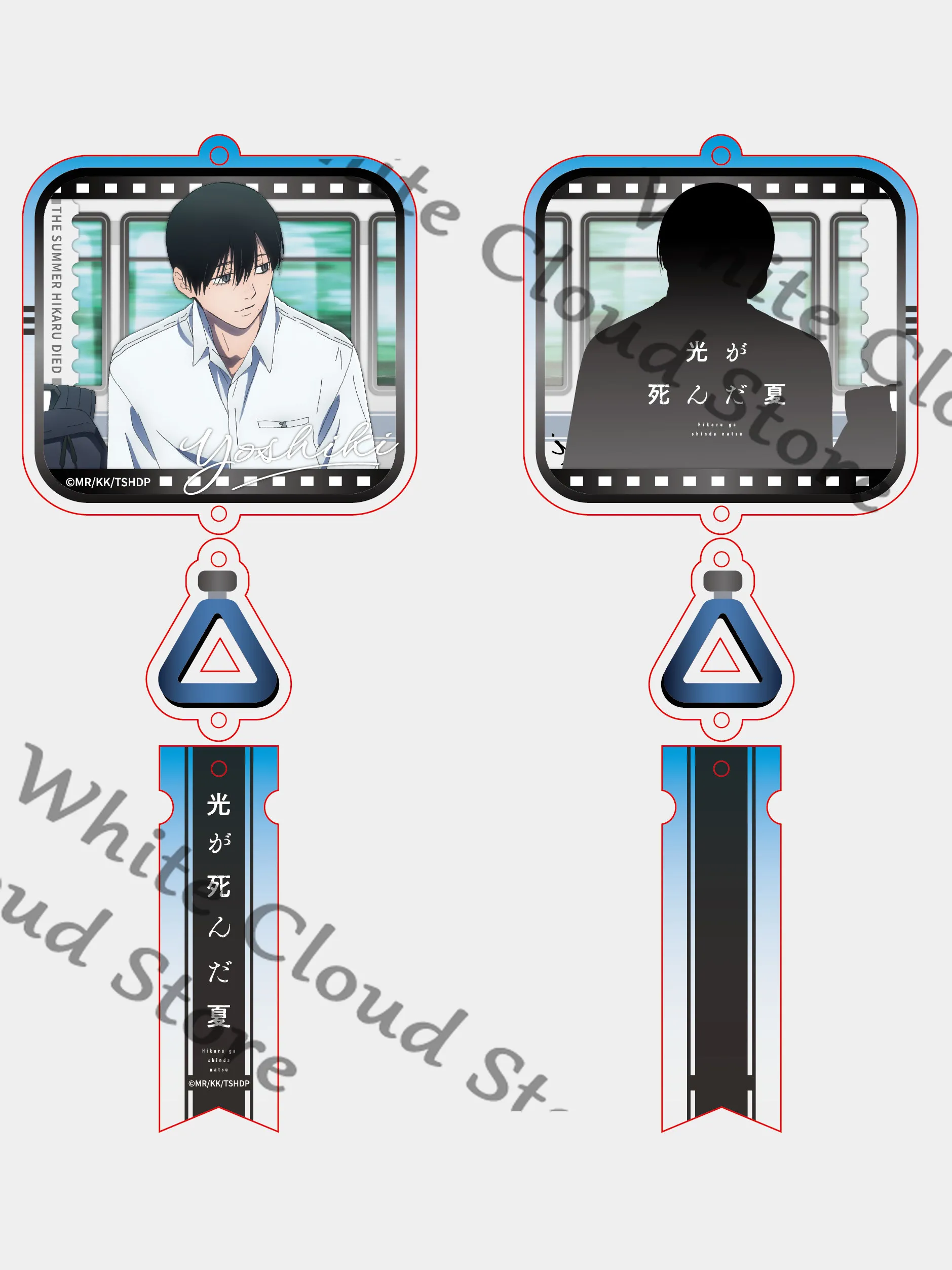 Official Grandmaster of Demonic Cultivation Anime Cosplay Cartoon Acryilc Pendant Keychain Yoshiki Tsujinaka Indou Hikaru Gift