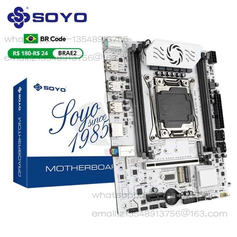 The world's first X99 game main board supports E5 factory direct sales