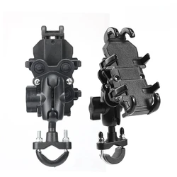 Scooter şok emme tabanı cep telefonu tutucu Haojue USR125 UHR150 UHR125 UCR125 VF125 AFR125 USR125 UCR125 HJ125T-21 AFR