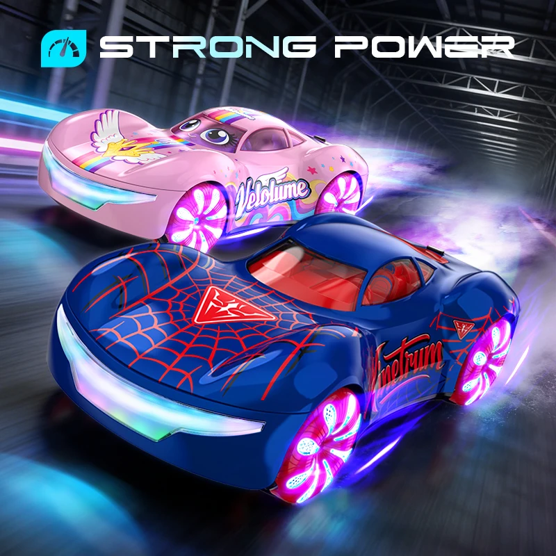 

Радиоуправляемая дрифт-машинка — дизайн в гоночном стиле, с LED-подсветкой, звуковыми эффектами и функциями для выполнения трюков; поддерживает зарядку через Type-C.